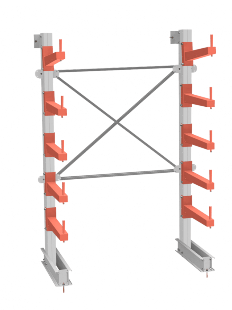 СТ-062 Стеллаж односторонний 5 ярусов купить в Северодвинске