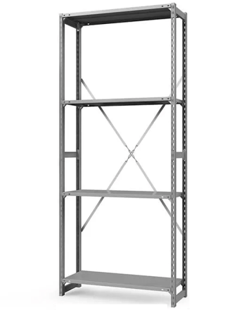 Стеллаж ТСУ 2200x700x400 4 полки (300 кг, металл) купить в Северодвинске