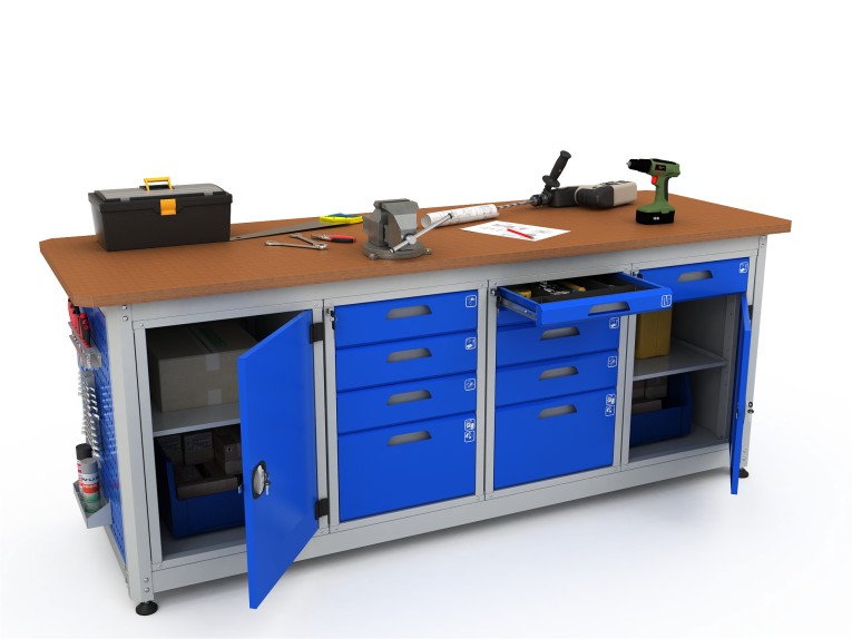 Верстак четырехтумбовый COMBAT 41452.2340 купить в Северодвинске