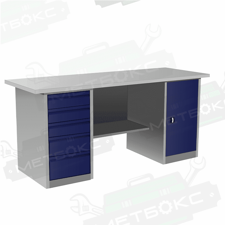 Верстак с тумбой и драйвером ВП-4Т/1,9 купить в Северодвинске Верстак с тумбой и драйвером ВП-4Т/1,9 купить в Северодвинске