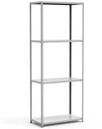 Стеллаж металлический Титан МС-750 2200x1000x500 4 полки Стеллаж металлический Титан МС-750 2200x1000x500 4 полки