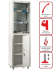 Медицинский шкаф HILFE МД 1 1650/SG купить в Северодвинске