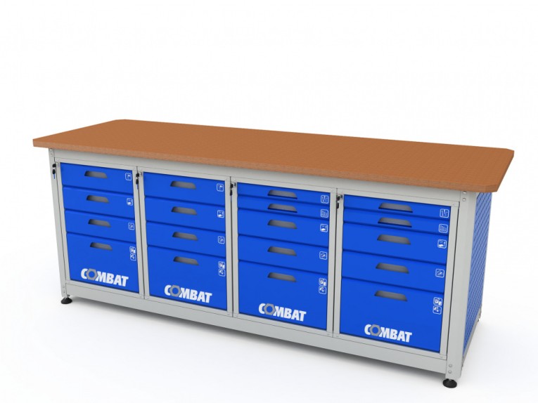 Верстак четырехтумбовый COMBAT 44455.2340 купить в Северодвинске