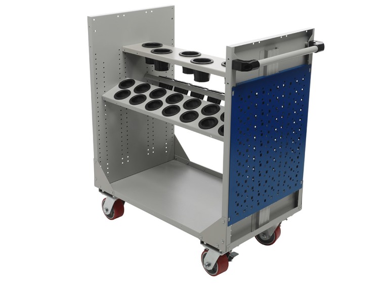 Инструментальная тележка WDS Hard c держателями для оснастки ЧПУ купить в Северодвинске Инструментальная тележка WDS Hard c держателями для оснастки ЧПУ купить в Северодвинске