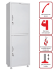Медицинский шкаф HILFE МД 1 1760/SS купить в Северодвинске