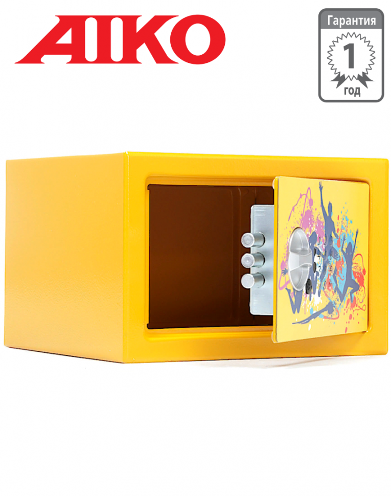 Детский металлический сейф Aiko T-170 EL Dance купить в Северодвинске Детский металлический сейф Aiko T-170 EL Dance купить в Северодвинске