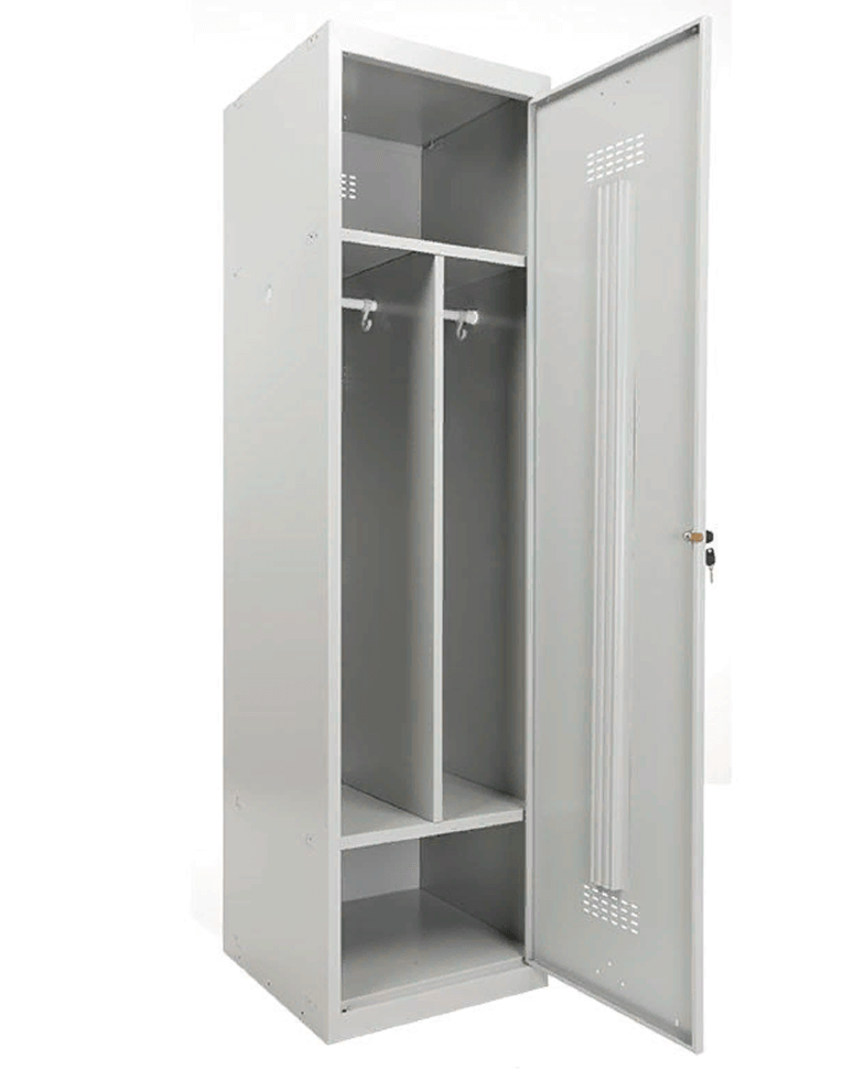 Шкаф для раздевалок усиленный ML-11-50D базовый модуль купить в Северодвинске