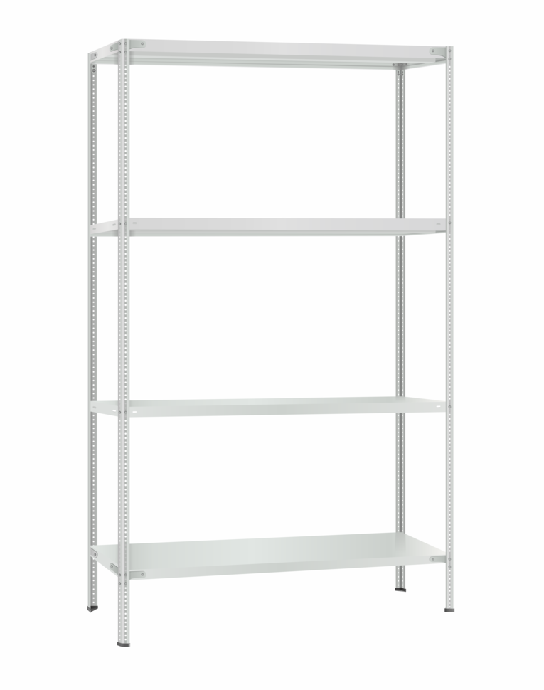 Стеллаж металлический Титан МС-500 3000х1200х500 4 полки купить в Северодвинске Стеллаж металлический Титан МС-500 3000х1200х500 4 полки купить в Северодвинске