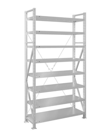 Стеллаж MS U 3000x700x300 8 полок (200 кг, металл) купить в Северодвинске