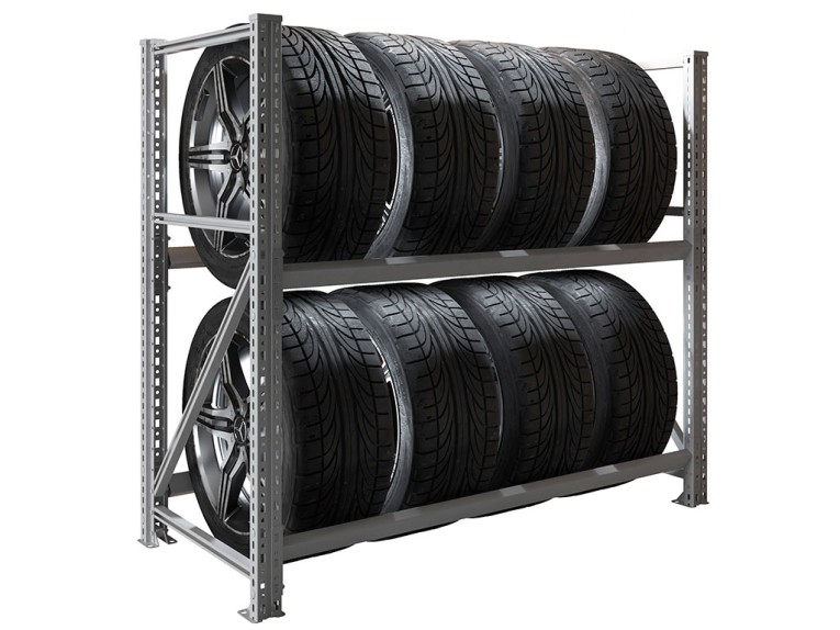 Стеллаж MS PRO 1200/1353X606 стационарный для хранения 8 шин купить в Северодвинске Стеллаж MS PRO 1200/1353X606 стационарный для хранения 8 шин купить в Северодвинске