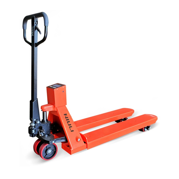 Гидравлическая рохля с весами CBY-II 2500 PDP (г/п 2500 кг, вилы 1150x550 мм) NIULI купить в Северодвинске