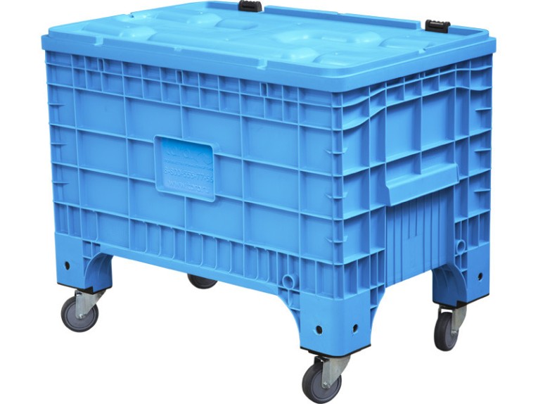 Big Box 1017х636х793 на колёсах, с крышкой, на петлях голубой купить в Северодвинске Big Box 1017х636х793 на колёсах, с крышкой, на петлях голубой купить в Северодвинске