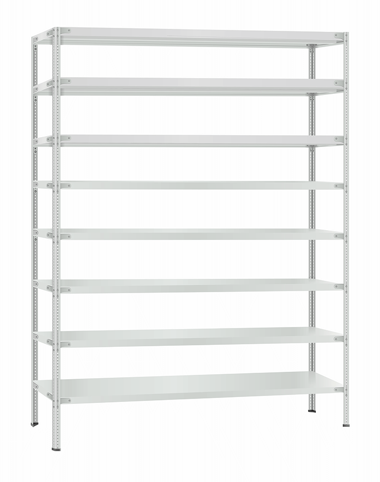 Стеллаж металлический Титан МС-900 1800x1000x600 8 полок купить в Северодвинске Стеллаж металлический Титан МС-900 1800x1000x600 8 полок купить в Северодвинске