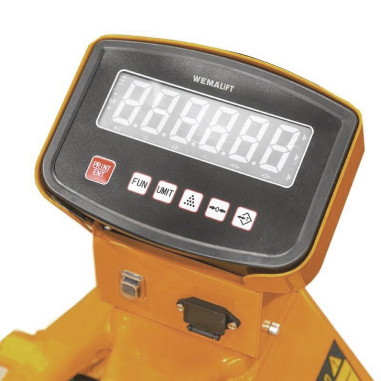 Гидравлическая рохля с весами BFC-SC-II (3000 кг; 1150х570 мм; PDP) WEMALIFT купить в Северодвинске