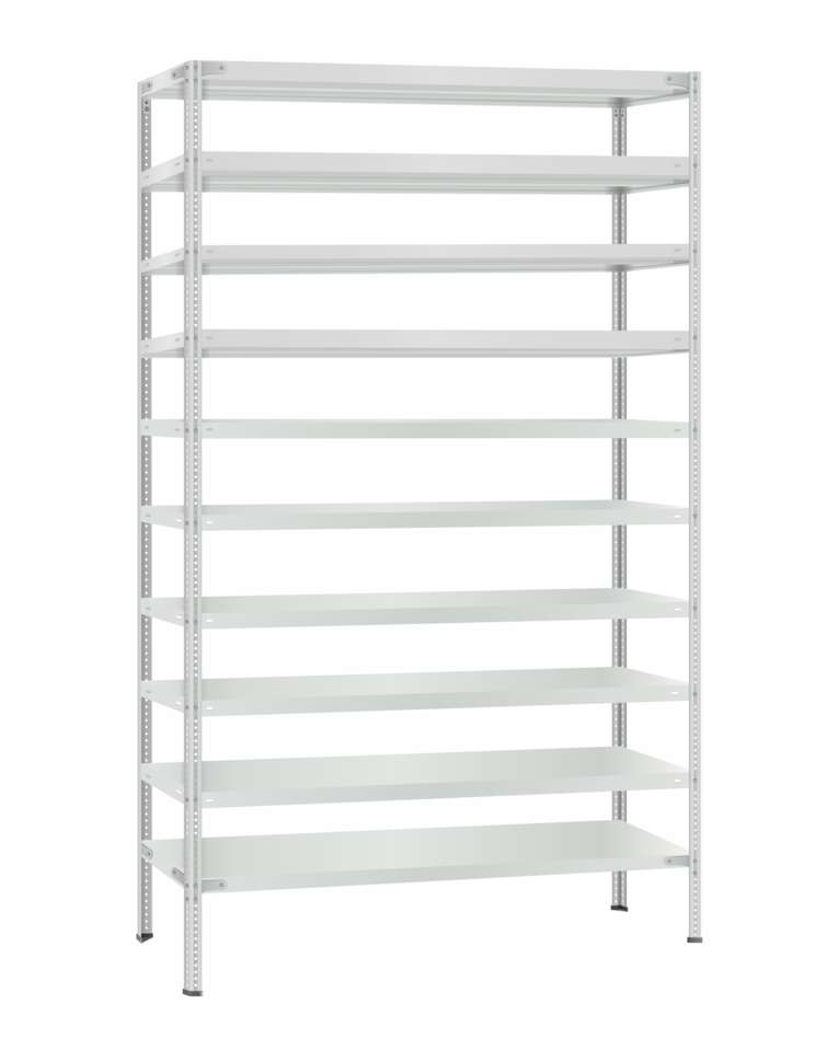 Стеллаж металлический Титан МС-500 3000х1200х500 10 полок купить в Северодвинске