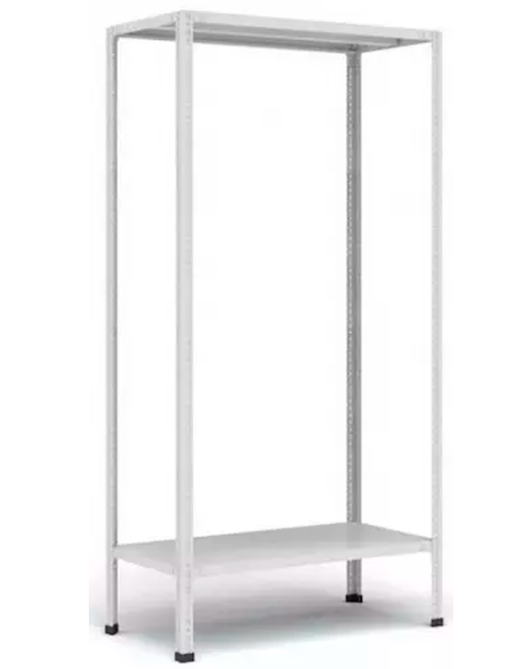 Стеллаж металлический Титан МС-500 1500х1500х300 2 полки купить в Северодвинске Стеллаж металлический Титан МС-500 1500х1500х300 2 полки купить в Северодвинске