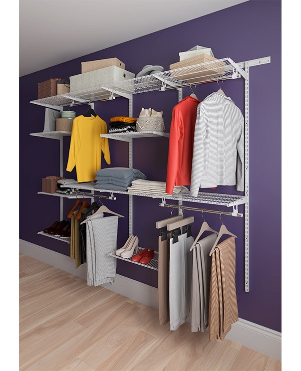 Гардеробная система Практик Home Max G240 белая купить в Северодвинске Гардеробная система Практик Home Max G240 белая купить в Северодвинске