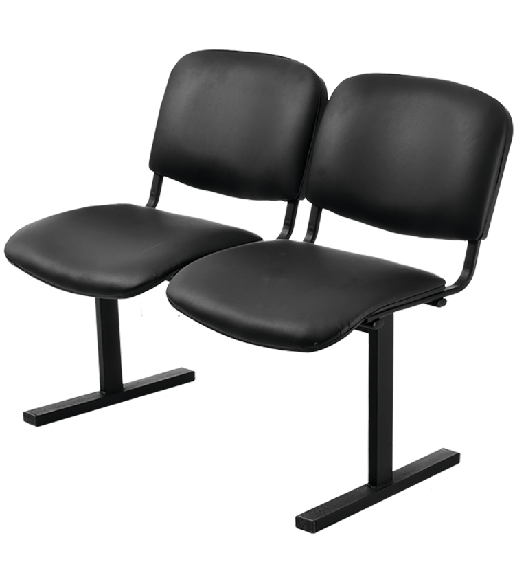 Многоместная секция на раме СМ-2 (Иск. кожа) купить в Северодвинске Многоместная секция на раме СМ-2 (Иск. кожа) купить в Северодвинске