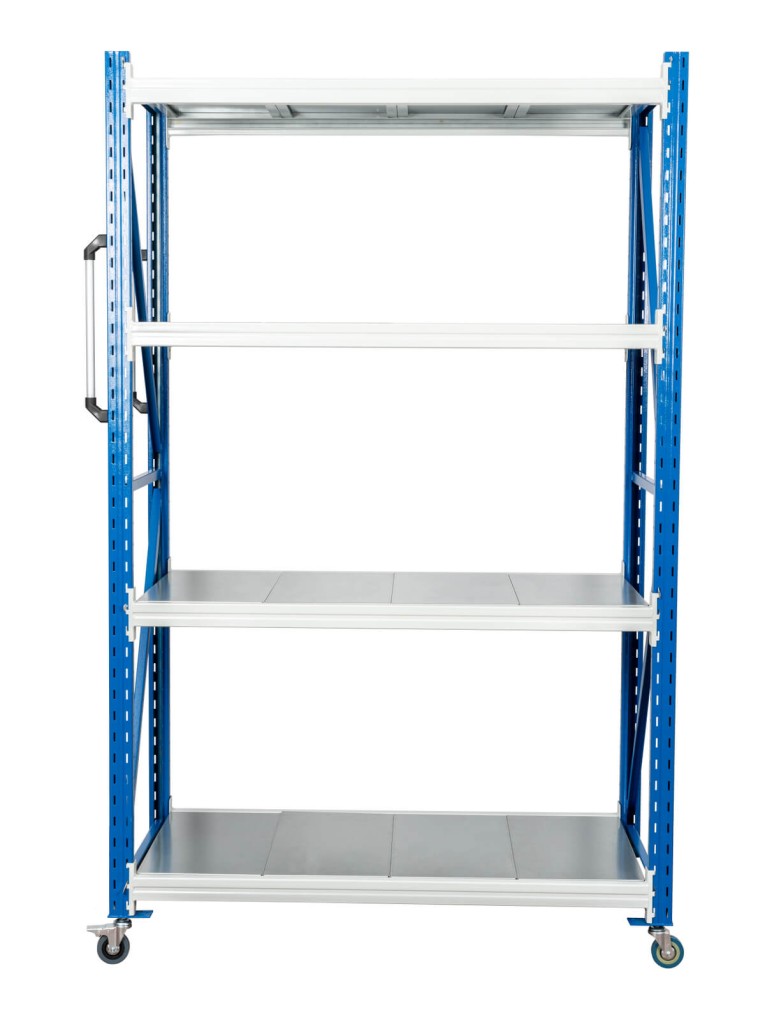 Стеллаж мобильный БиКом СТ-4 250x90x80 4 полки купить в Северодвинске