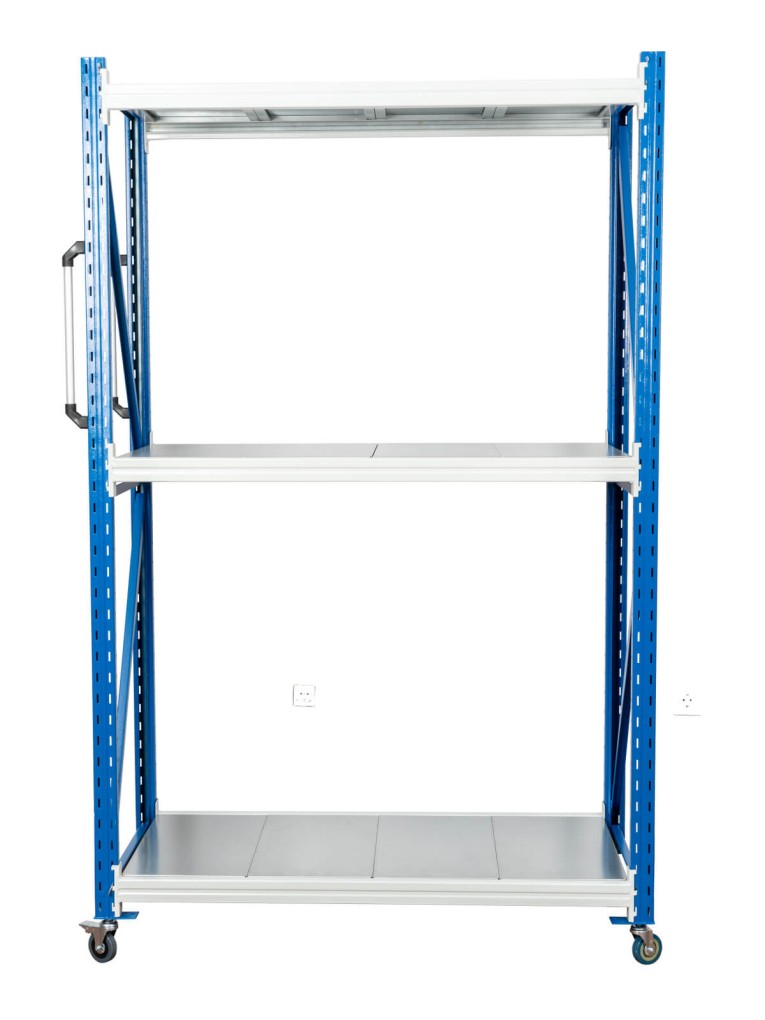 Стеллаж мобильный БиКом СТ-4 250x90x50 3 полки купить в Северодвинске
