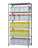 Стеллаж MS Strong 2200х1000х600 6 полок купить в Северодвинске