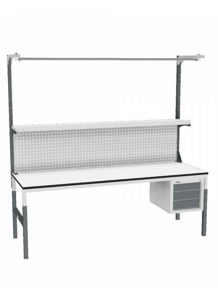 Стол монтажный ДиКом СР-М-200-03 ESD Пластик купить в Северодвинске Стол монтажный ДиКом СР-М-200-03 ESD Пластик купить в Северодвинске