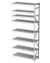 Дополнительная секция MS Profi 2500x1200x1000 8 полок купить в Северодвинске