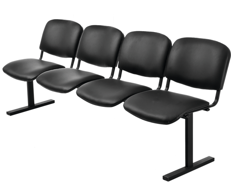 Многоместная секция на раме СМ-4 (Иск. кожа) купить в Северодвинске Многоместная секция на раме СМ-4 (Иск. кожа) купить в Северодвинске