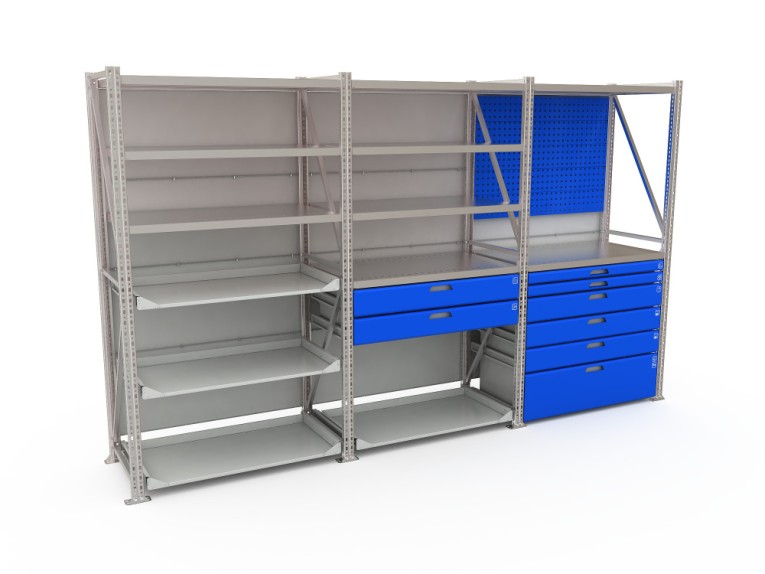 Система хранения инструментов MODUL XL 3x2000 №3 купить в Северодвинске Система хранения инструментов MODUL XL 3x2000 №3 купить в Северодвинске