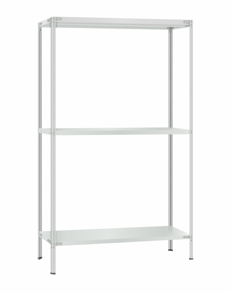 Стеллаж металлический Титан МС-500 2300х1200х600 3 полки купить в Северодвинске Стеллаж металлический Титан МС-500 2300х1200х600 3 полки купить в Северодвинске