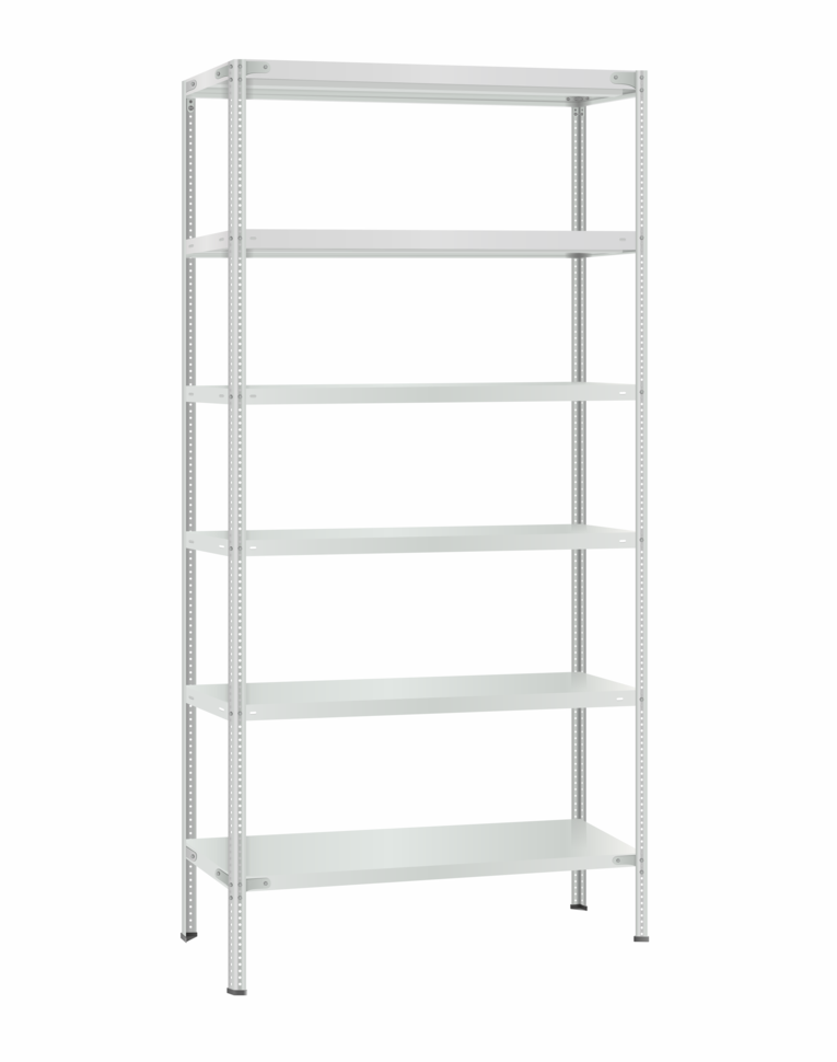 Стеллаж металлический Титан МС-500 2400х1000х500 6 полок купить в Северодвинске Стеллаж металлический Титан МС-500 2400х1000х500 6 полок купить в Северодвинске