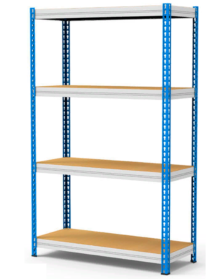 Стеллаж металлический МКФ 3000х1820х500 4 полки купить в Северодвинске Стеллаж металлический МКФ 3000х1820х500 4 полки купить в Северодвинске