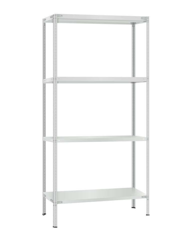 Стеллаж металлический Титан МС-500 2400х1000х600 4 полки купить в Северодвинске Стеллаж металлический Титан МС-500 2400х1000х600 4 полки купить в Северодвинске