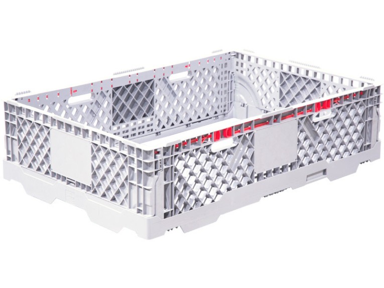 Паллетная рама штабелируемая 1200х800х300 серая c бортиками купить в Северодвинске