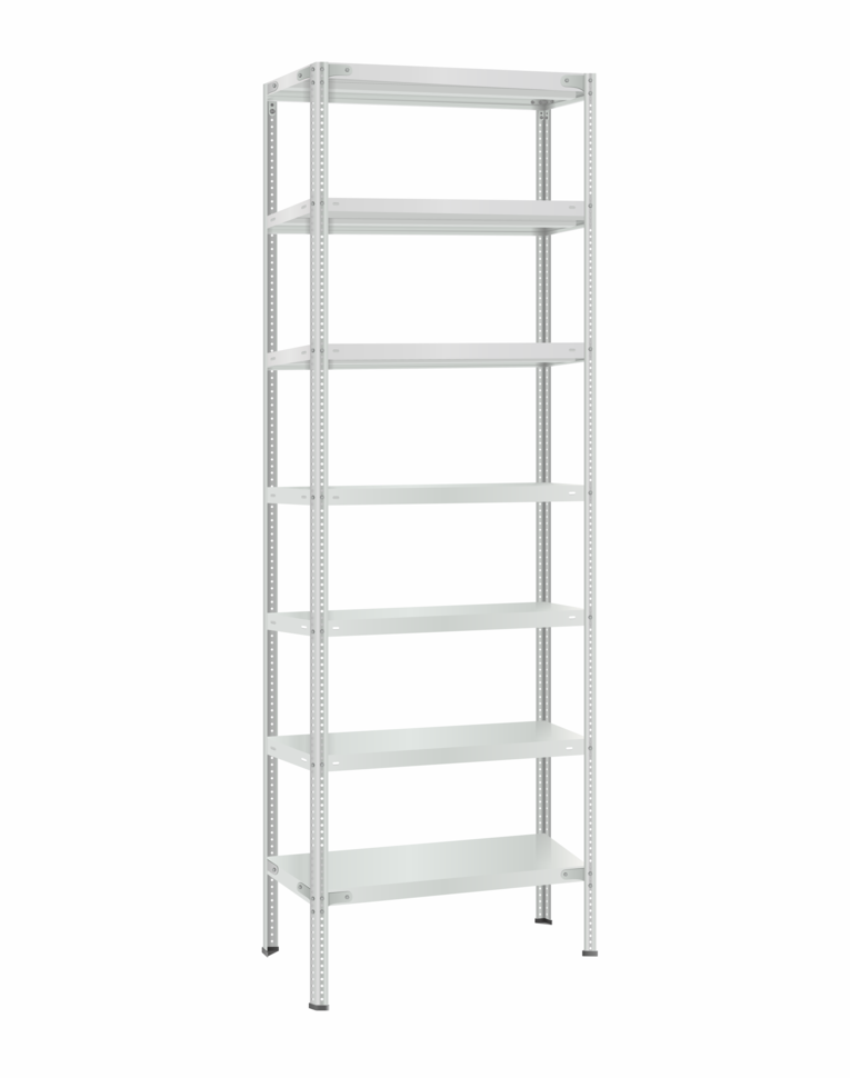 Стеллаж металлический Титан МС-500 3000х700х500 7 полок купить в Северодвинске Стеллаж металлический Титан МС-500 3000х700х500 7 полок купить в Северодвинске