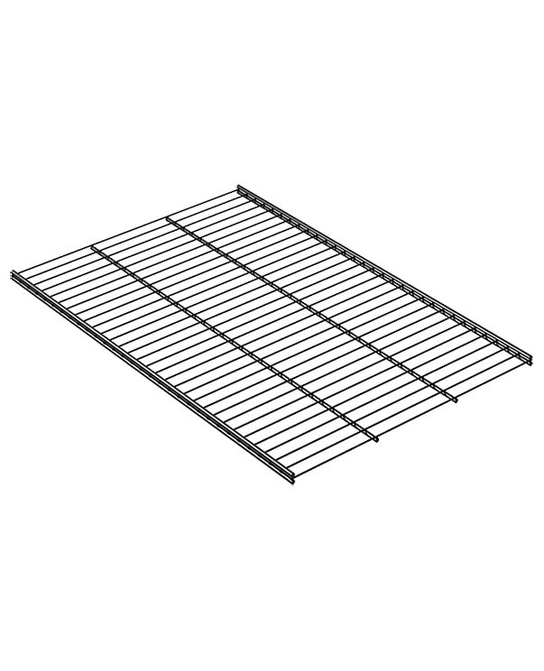 Полка сетчатая GSh 60х40 графит купить в Северодвинске Полка сетчатая GSh 60х40 графит купить в Северодвинске