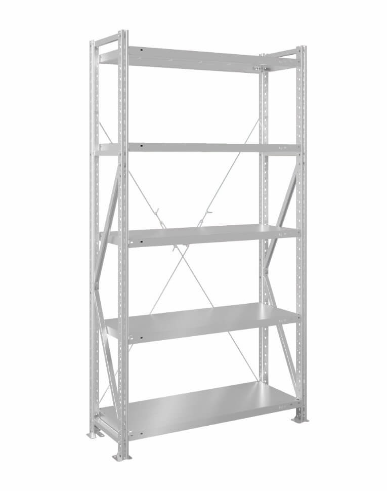 Стеллаж MS U 2000x1200x600 5 полок (350 кг, металл) купить в Северодвинске Стеллаж MS U 2000x1200x600 5 полок (350 кг, металл) купить в Северодвинске