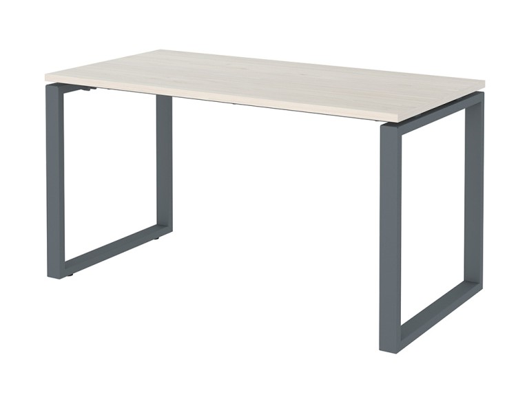 Стол NTO 160x70 белое дерево/антрацит купить в Северодвинске Стол NTO 160x70 белое дерево/антрацит купить в Северодвинске