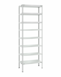 Стеллаж металлический Титан МС-500 2300х700х400 8 полок Стеллаж металлический Титан МС-500 2300х700х400 8 полок