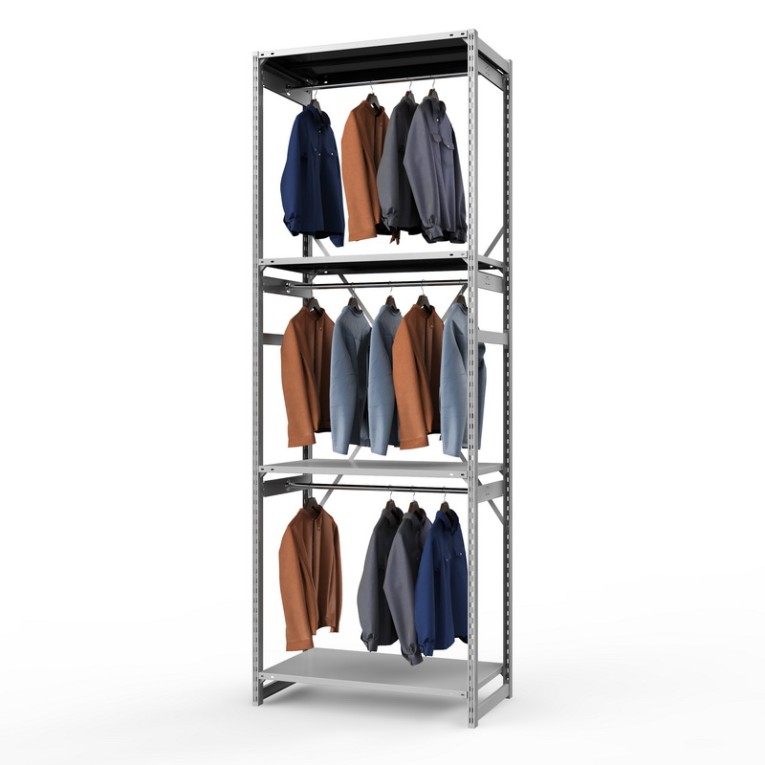 Стеллаж металлический ТСУ Универсал, 3000х1060х500 мм.Штанги: 3шт. Полки: металл 4 шт. купить в Северодвинске Стеллаж металлический ТСУ Универсал, 3000х1060х500 мм.Штанги: 3шт. Полки: металл 4 шт. купить в Северодвинске