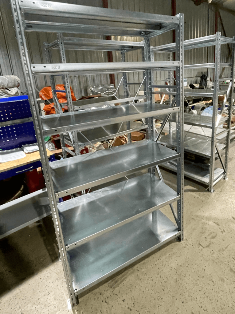 Стеллаж MS U 3000x1200x600 7 полок (400 кг, перф) купить в Северодвинске Стеллаж MS U 3000x1200x600 7 полок (400 кг, перф) купить в Северодвинске