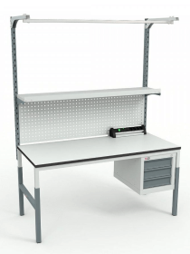 Стол монтажный ДиКом СР-М-150-03 ESD Пластик