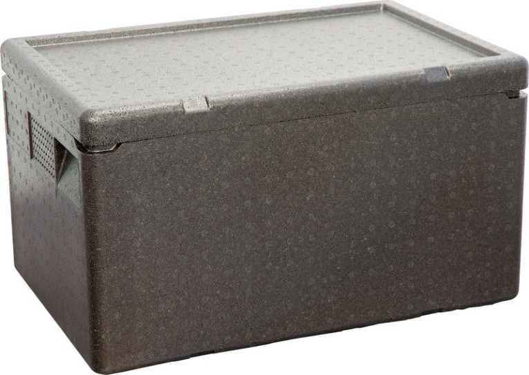 Контейнер 600х400х340 мм (48 литров) с крышкой купить в Северодвинске