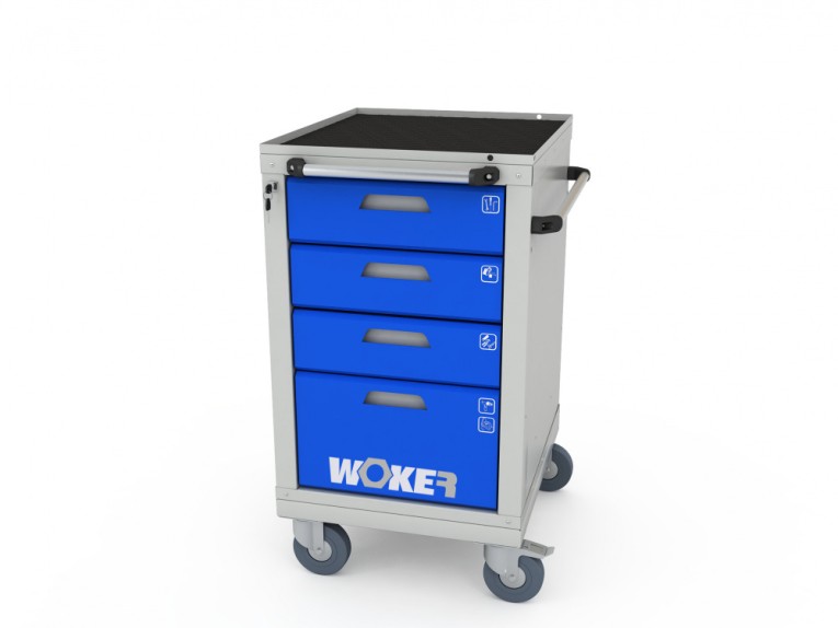 Тумба для инструментов мобильная WOKER PRO 04 M купить в Северодвинске