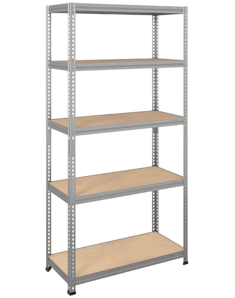 Стеллаж быстросборный ЛОФТ (SBL) 1800x1200x400 5 полок (цинк) купить в Северодвинске Стеллаж быстросборный ЛОФТ (SBL) 1800x1200x400 5 полок (цинк) купить в Северодвинске