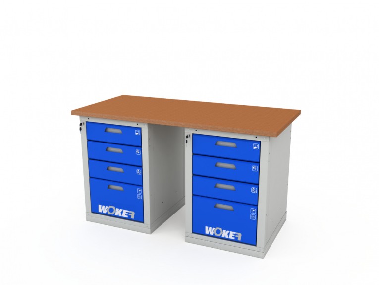 Верстак двухтумбовый WOKER PRO 2404.1500 купить в Северодвинске