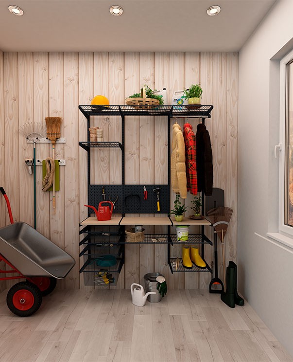 Гардеробная система Практик Home Дача 1 купить в Северодвинске Гардеробная система Практик Home Дача 1 купить в Северодвинске