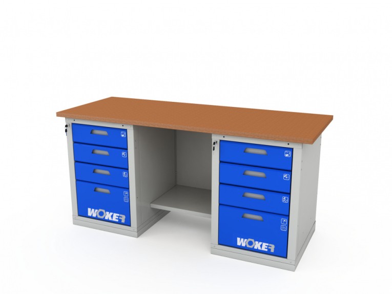 Верстак двухтумбовый WOKER PRO 2404.1800 купить в Северодвинске