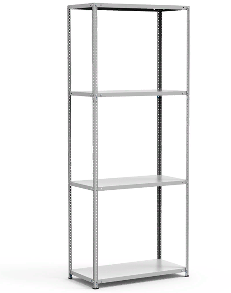 Стеллаж металлический Титан МС-500 2200х1200х400 4 полки купить в Северодвинске Стеллаж металлический Титан МС-500 2200х1200х400 4 полки купить в Северодвинске