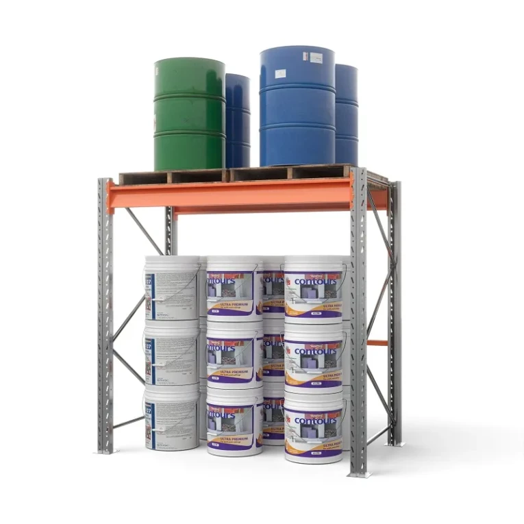 Стеллаж паллетный СПЛ 2000х1800х1100 1 ярус (1300/9700) купить в Северодвинске